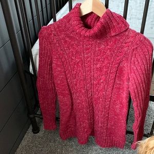 Maternity turtle neck sweater